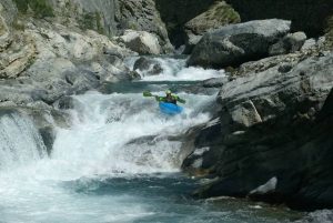 Kayak fluviale